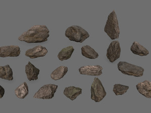 Rocks 3D 모델
