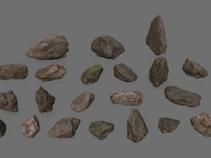 Rochas Modelo 3D
