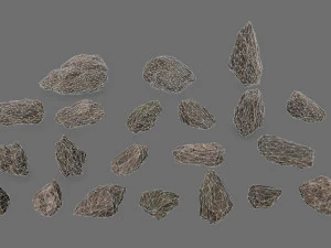 Rochas Modelo 3D