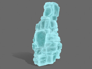 Ice rocks Modèle 3D