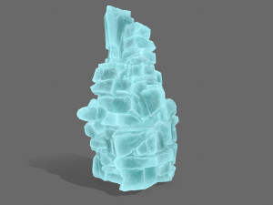 Ice rocks Modèle 3D