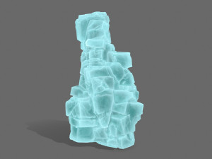 Ice rocks Modèle 3D