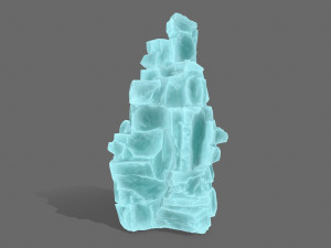 Ice rocks Modèle 3D