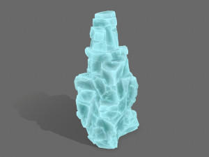 Ice rocks Modèle 3D