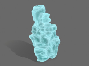Ice rocks Modèle 3D