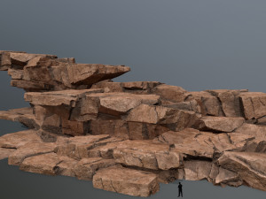 Desert rocks 3D 모델