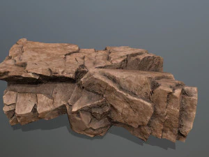Desert rocks 3D Model