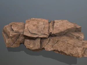 Desert rocks 3D Model