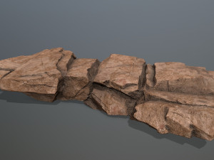Desert rocks 3D 모델