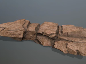Desert rocks 3D Model