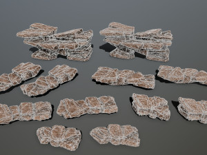 Desert rocks 3D 모델