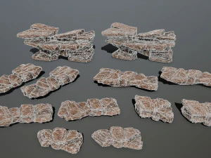 Desert rocks 3D Model