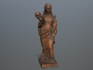 Afrodit Statue Modelo 3D