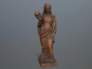 Afrodit Statue 3D Model