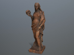 Afrodit Statue 3D Model