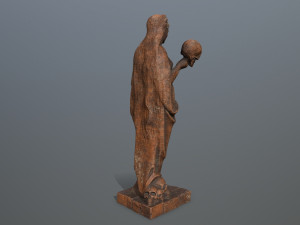Afrodit Statue 3D Model