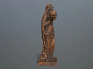 Afrodit Statue 3D Model