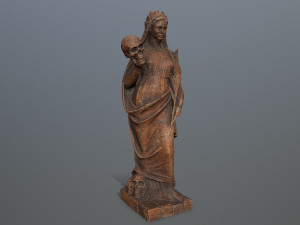 Afrodit Statue 3D Model