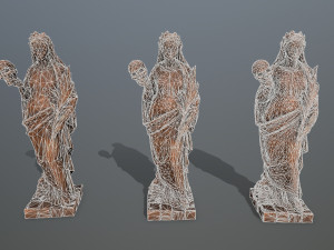 Afrodit Statue 3D Model