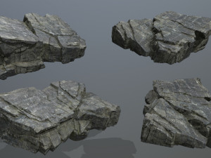 Cliff rocks Modelo 3D