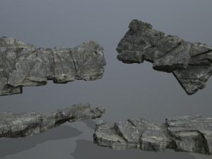 Cliff rocks Modelo 3D