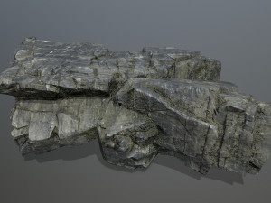 Cliff rocks Modelo 3D
