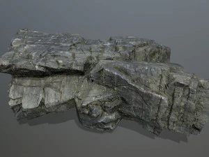 Cliff rocks 3D Model