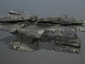 Cliff rocks 3D Model