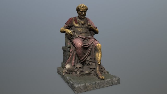 Statue 1 3D मॉडल .c4d .max .obj .3ds .fbx .stl .blend 