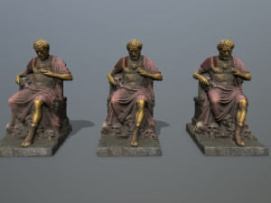 Statue 1 3D मॉडल