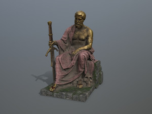 Statue 2 3D Model