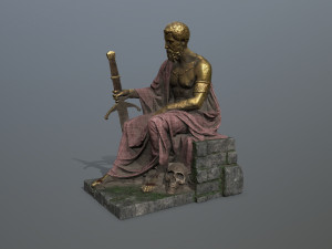 Statue 2 3D Model