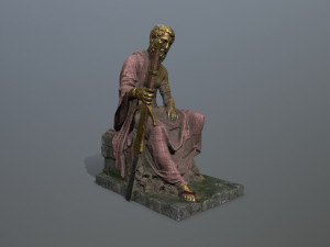 Statue 2 3D Model
