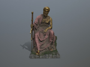 Statue 2 3D Model