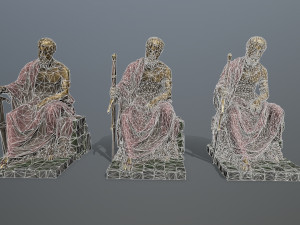 Statue 2 3D Model