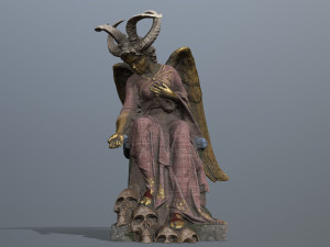 Statue 3 3D Model