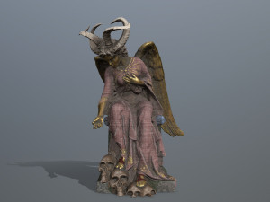 Statue 3 Modelo 3D