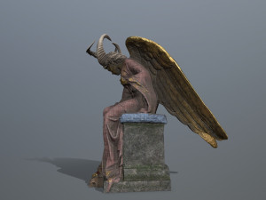Statue 3 Modelo 3D