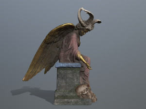 Statue 3 Modelo 3D