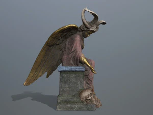 Statua 3 Model 3D