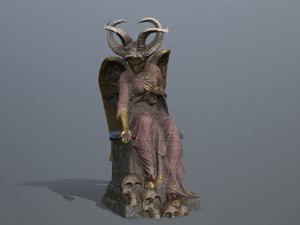 Statue 3 Modelo 3D