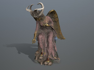 Statue 3 Modelo 3D