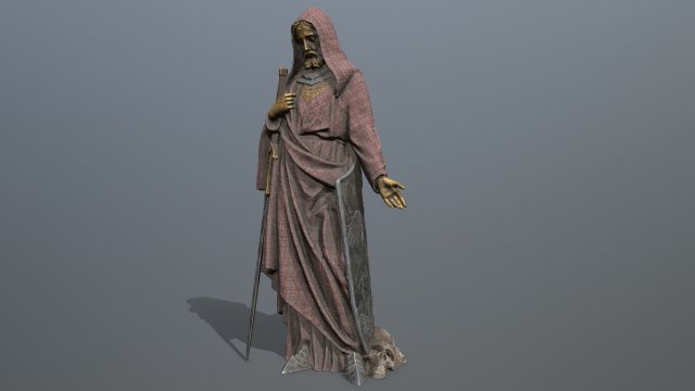 Statue 3 Modello 3D .c4d .max .obj .3ds .fbx .stl .blend 