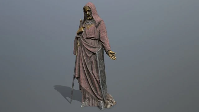 Statue 3 3D Model .c4d .max .obj .3ds .fbx .stl .blend 