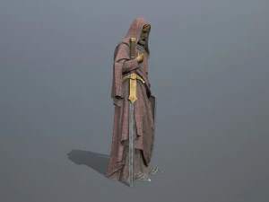 Statue 3 3D Model