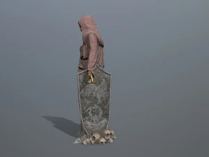Statue 3 3D Model