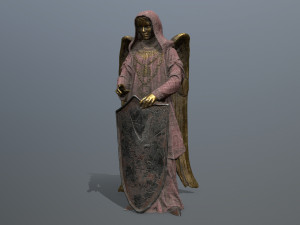 Statue 4 3D-Modell
