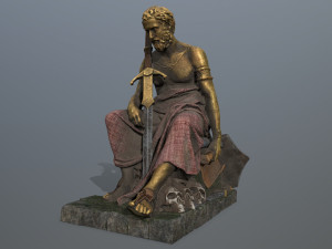 Statue 4 3D Модель