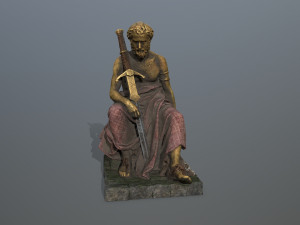 Statue 4 3D मॉडल