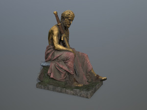 Statue 4 3D मॉडल